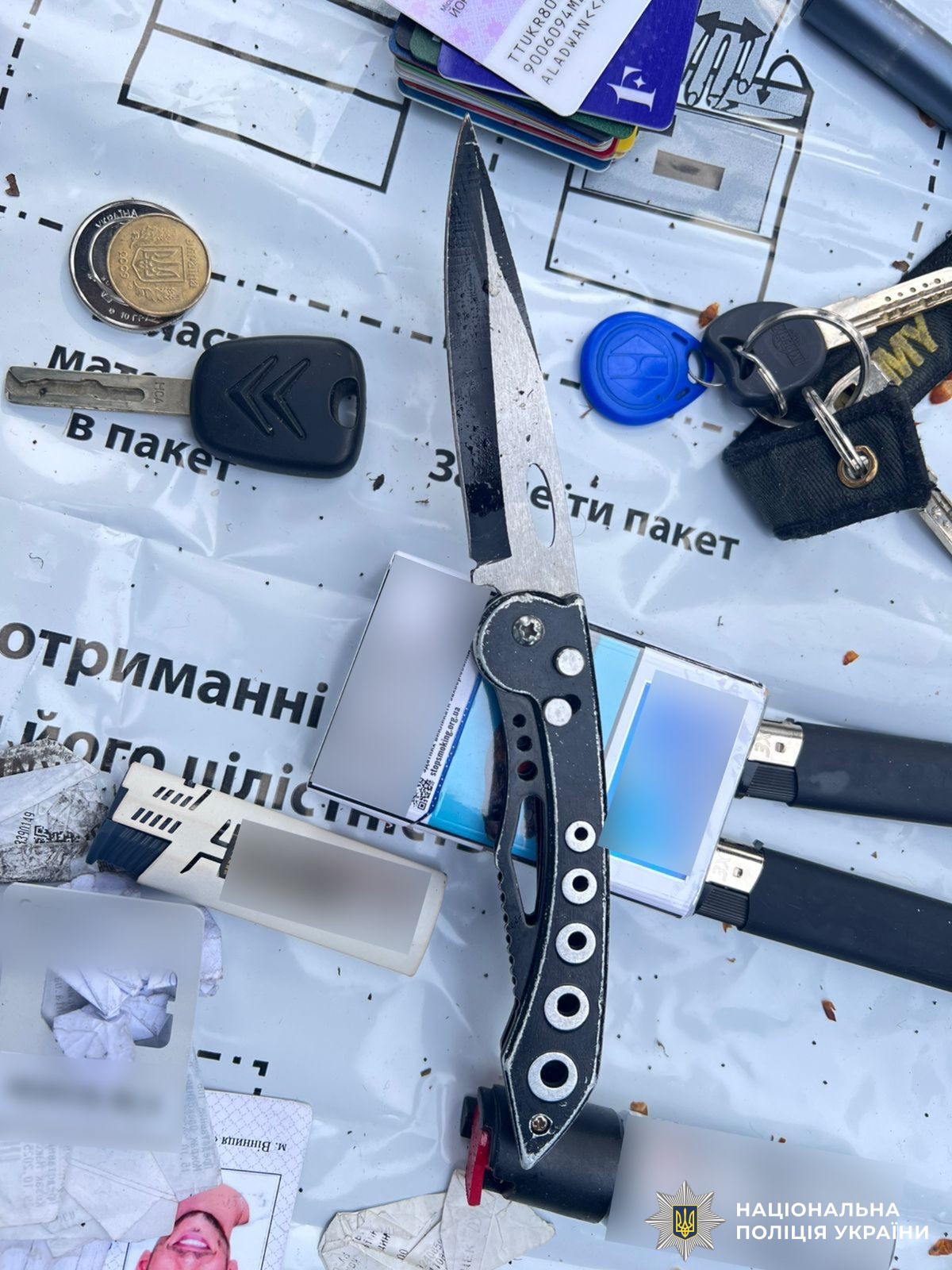 У Вінниці затримали іноземця, який ножем поранив чоловіка