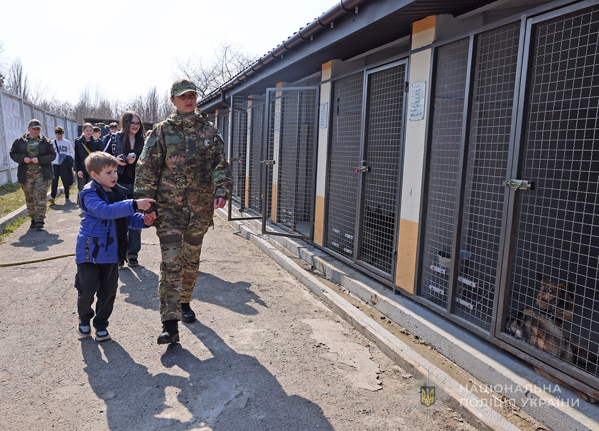 у вольєрному комплексі біля вольєрів із собаками