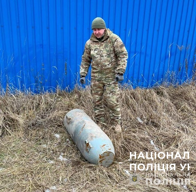 з початку року вибухотехніки нацполіції знешкодили близько 40 бойових частин крилатих ракет та понад 30 фугасних авіабомб