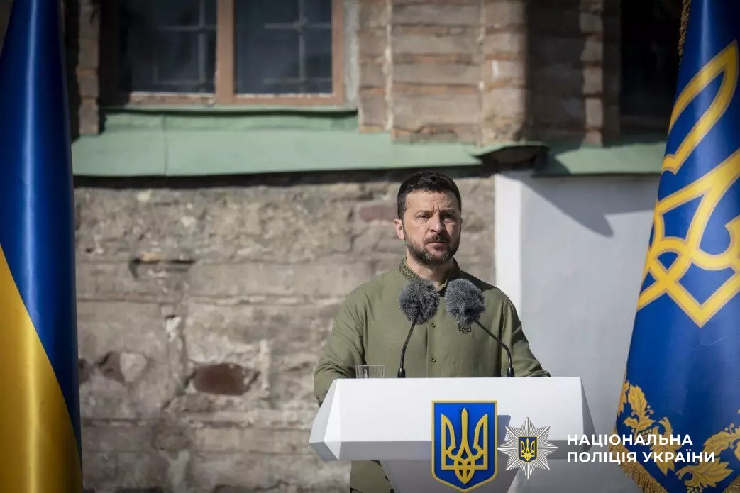 володимир зеленський відзначив бійців національної гвардії, державної прикордонної служби, національної поліції та рятувальника дснс україни