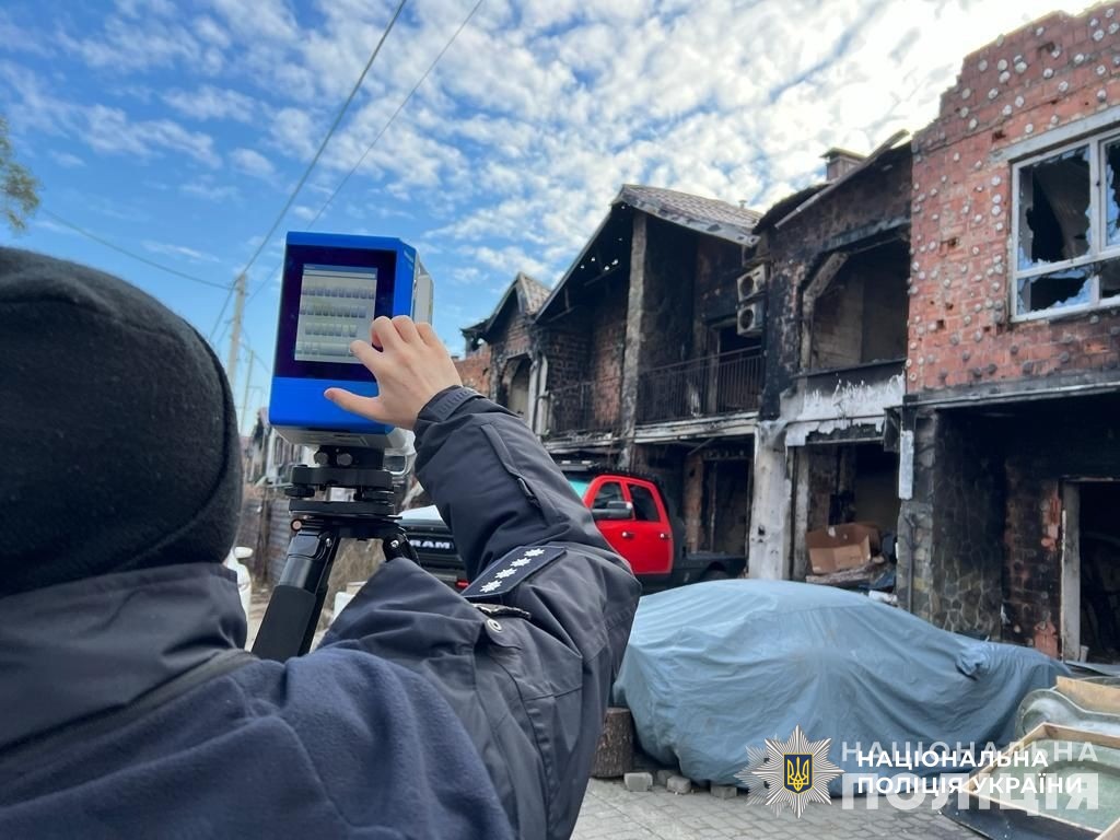 криміналісти нацполіції опанували новітні 3d-сканери для огляду місць бойових дій та терактів