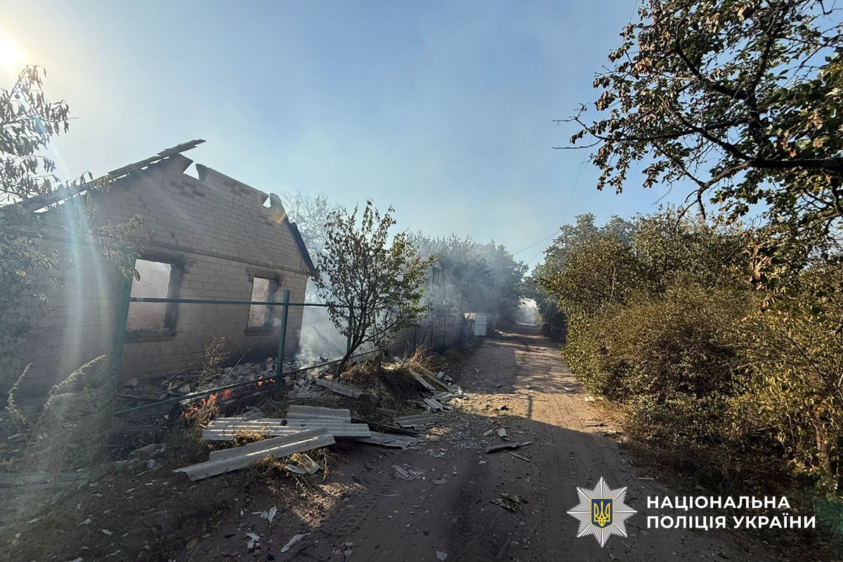 Згорілий будинок