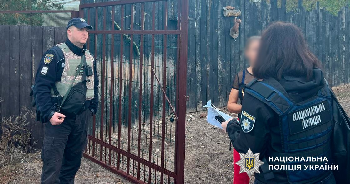 Поліцейські проводять слідчі дії