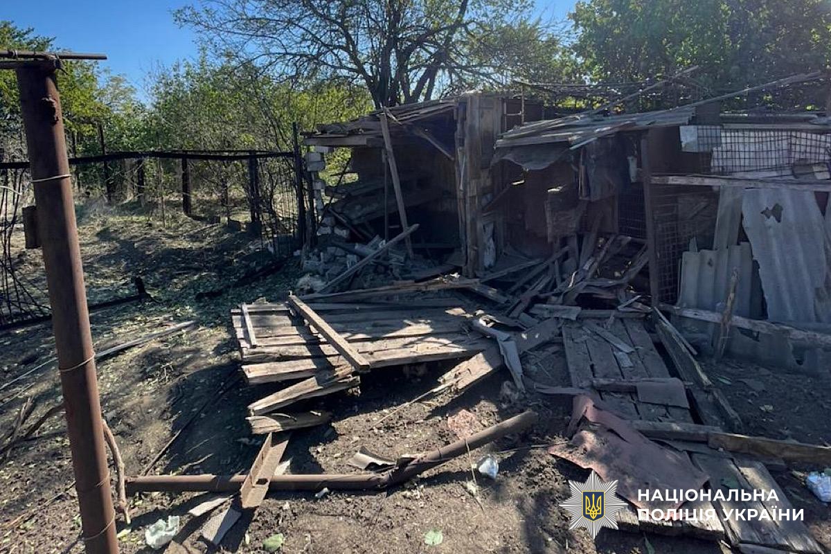 ворог атакував нікопольський район області
