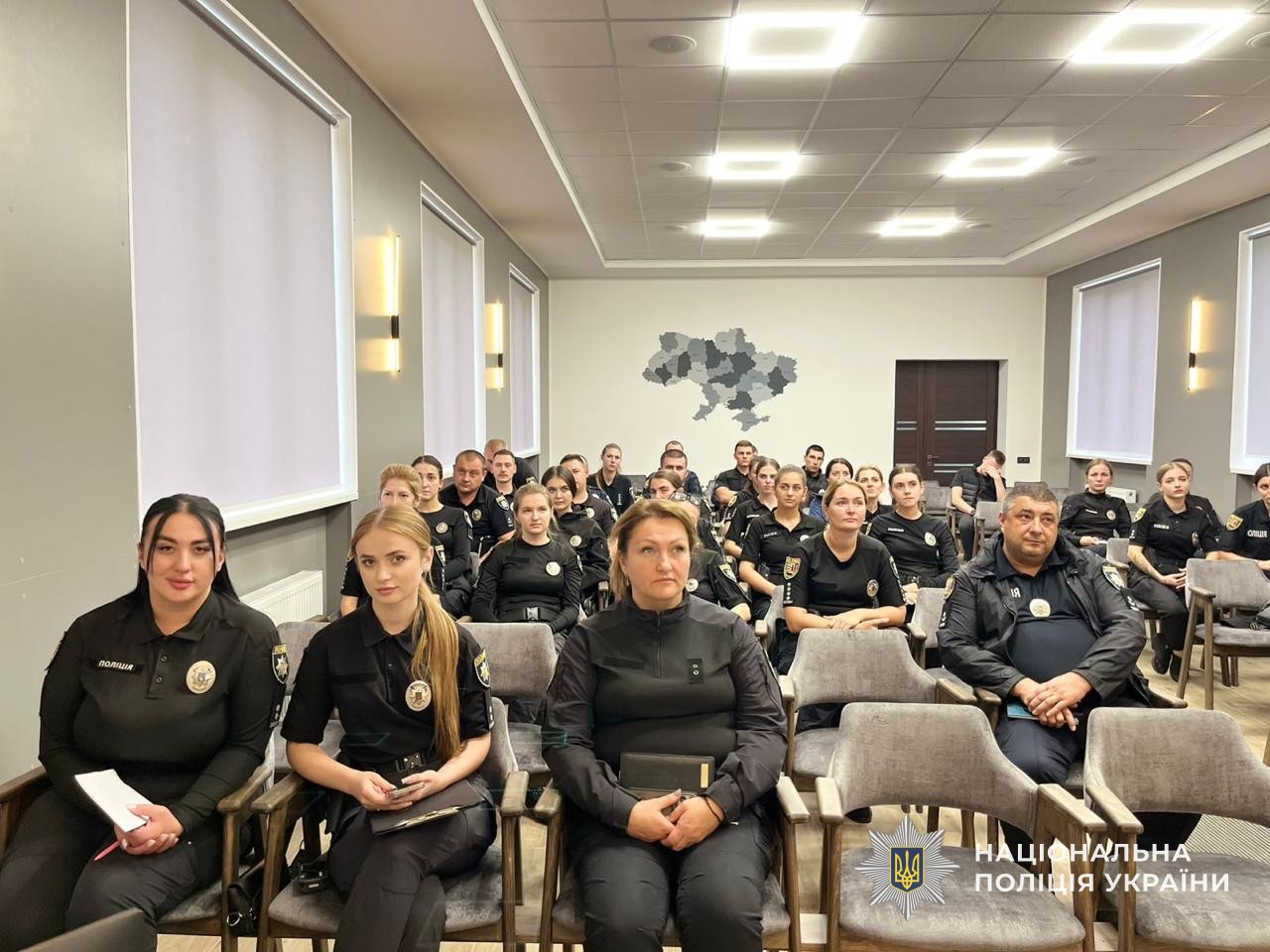 Працівники СОБ ГУНП в Закарпатській області на начальному тренінгу у Мукачеві