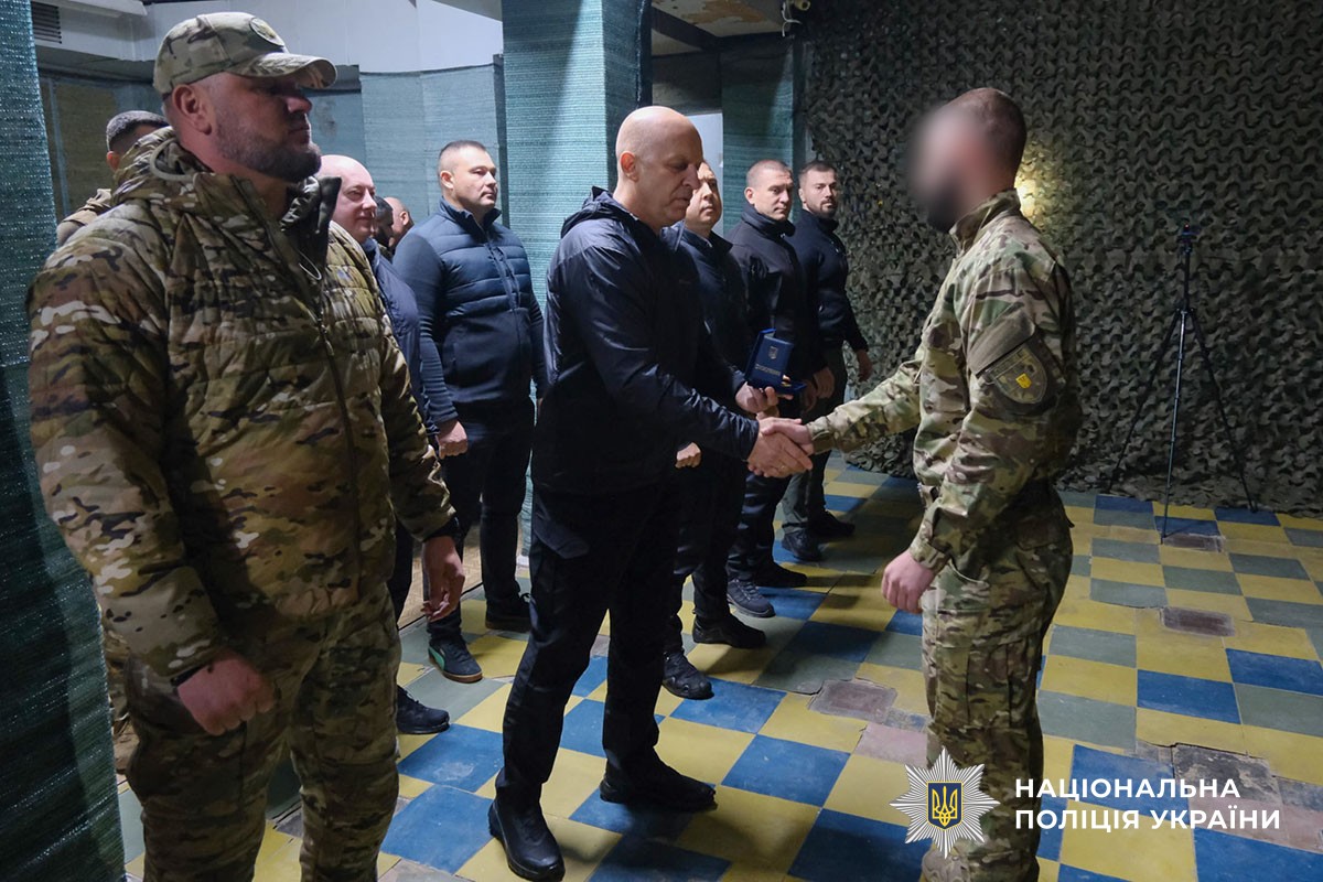 Нагородження поліцейських