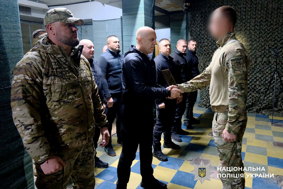 Нагородження поліцейських