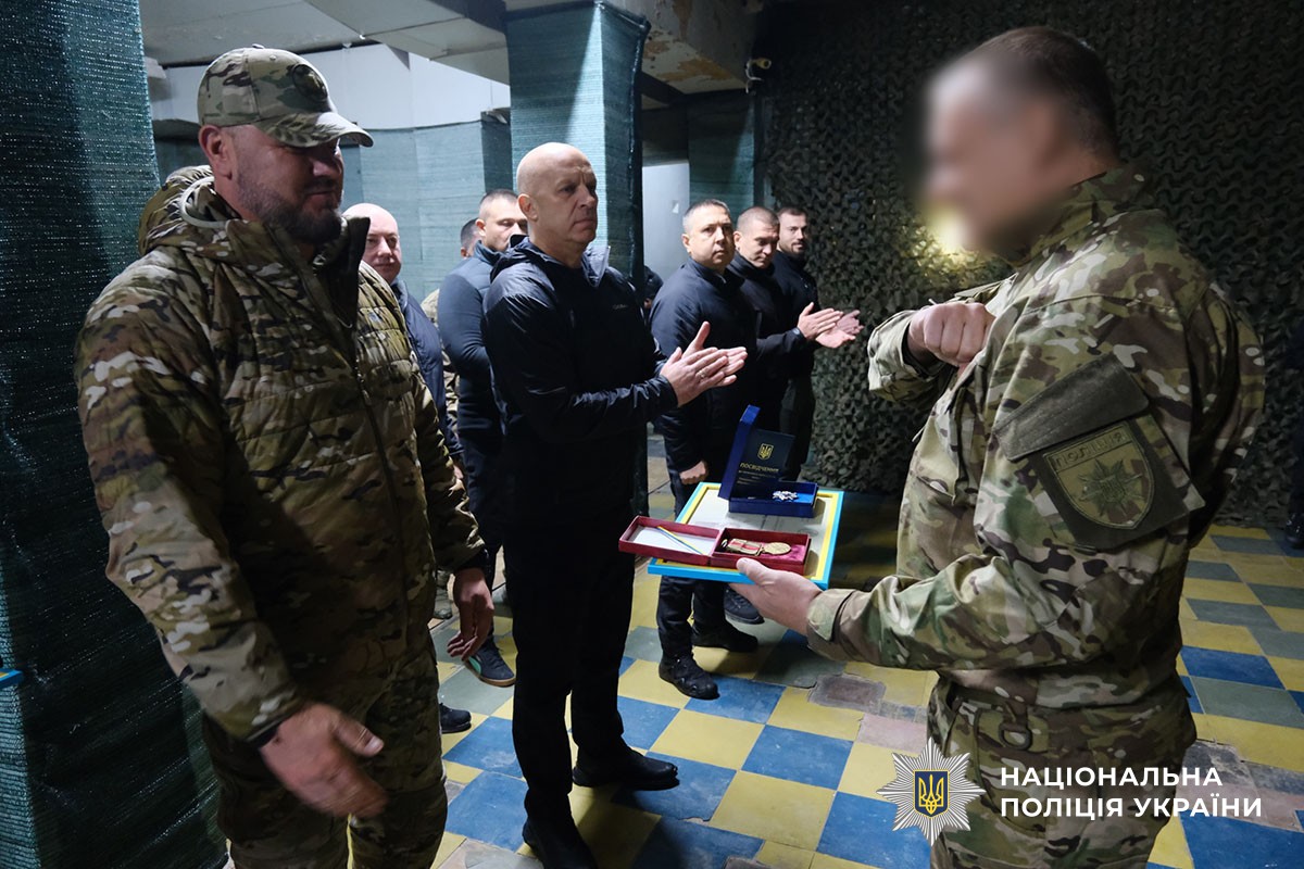 Нагородження поліцейських