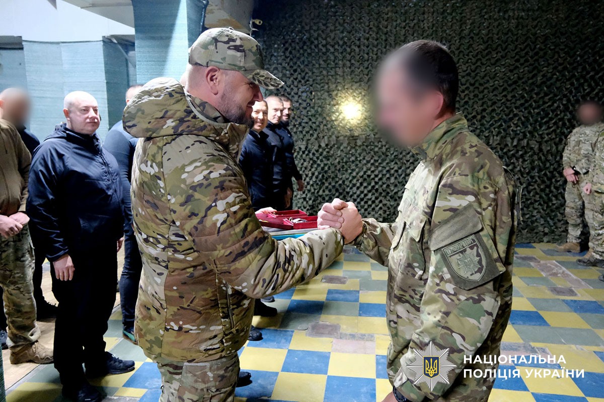 Нагородження поліцейських