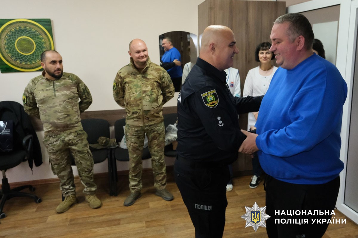 Нагородження поранених поліцейських