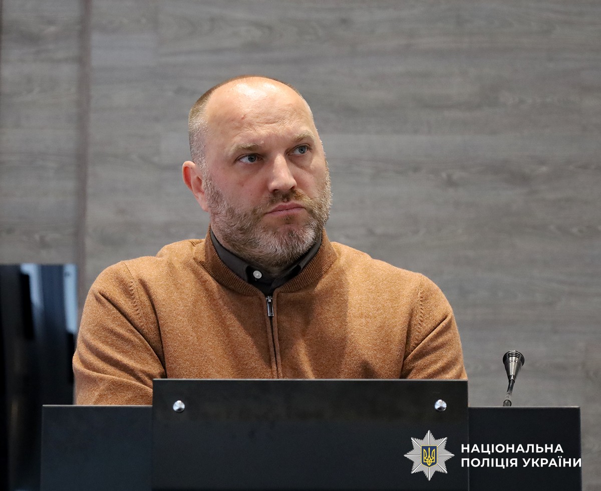 Начальник відділу протидії кіберзлочинам в Житомирській області Департаменту кіберполіції Віталій Биков.