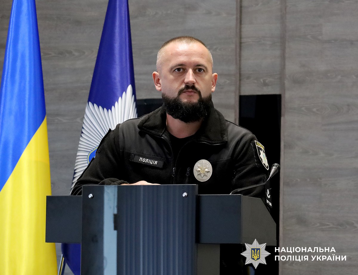 Начальник управління боротьби з наркозлочинністю Микола Цалко.