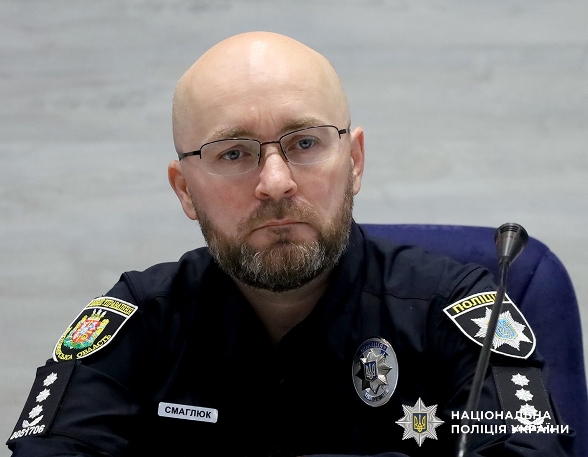 Заступник начальника ГУНП - начальник кримінальної поліції Сергій Смаглюк.