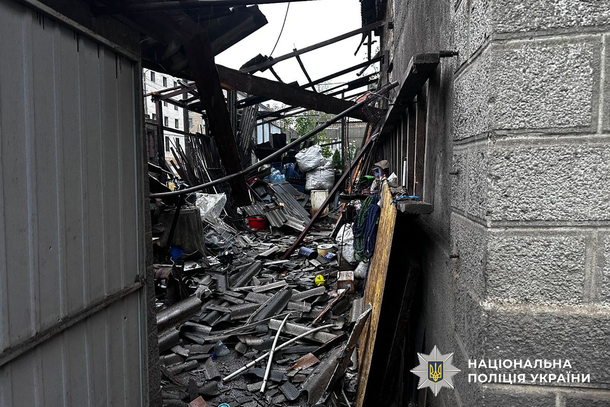 Зруйнований будинок