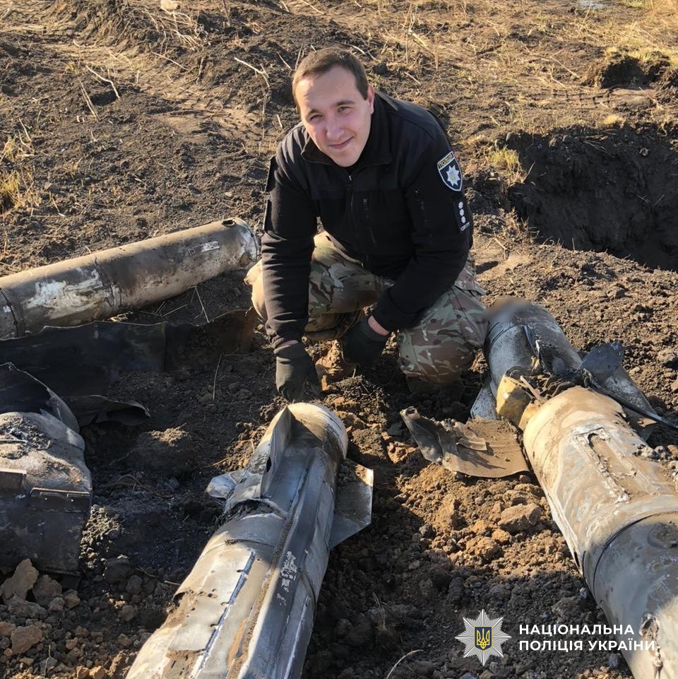 огляд залишків вибухонебезпечних предметів