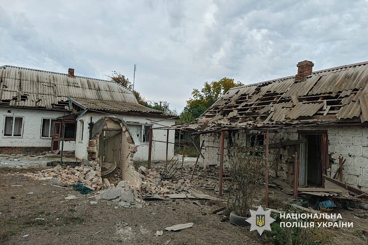 пошкоджень зазнали прифронтові громади Нікопольського району