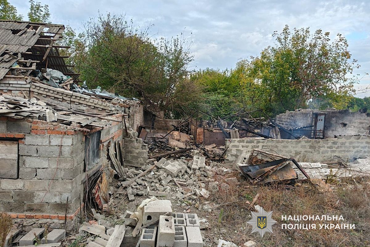 пошкоджень зазнали прифронтові громади Нікопольського району