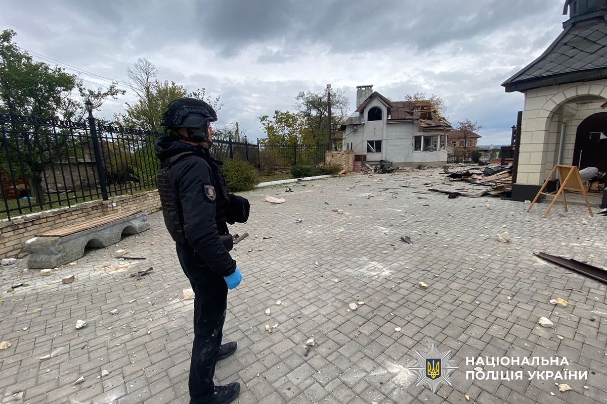 Обстріл храма