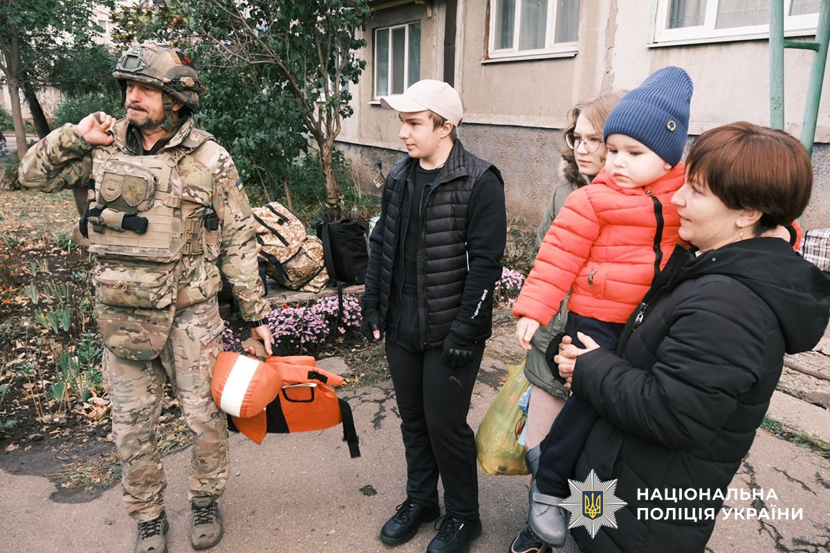 Евакуація дітей з Дружківки