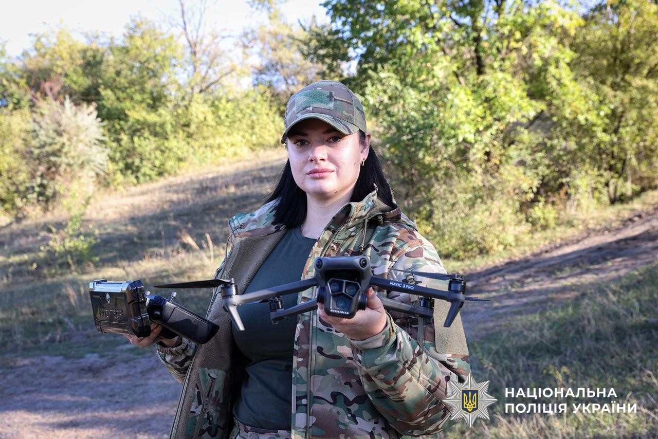 Запорізька поліцейська-спецпризначенка Олена Кожуховська
