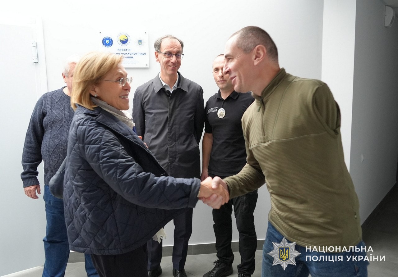 Партнери розглядають простір психологічної та соціальної підтримки поліцейських «Блакитне небо для України» як модель, яку можна поширювати та масштабувати у майбутньому.