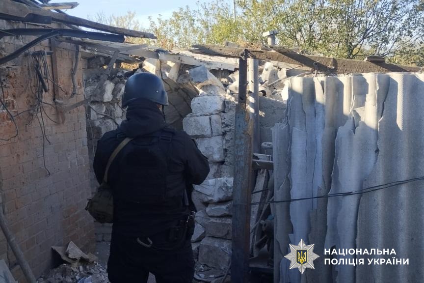 Зруйнований будинок