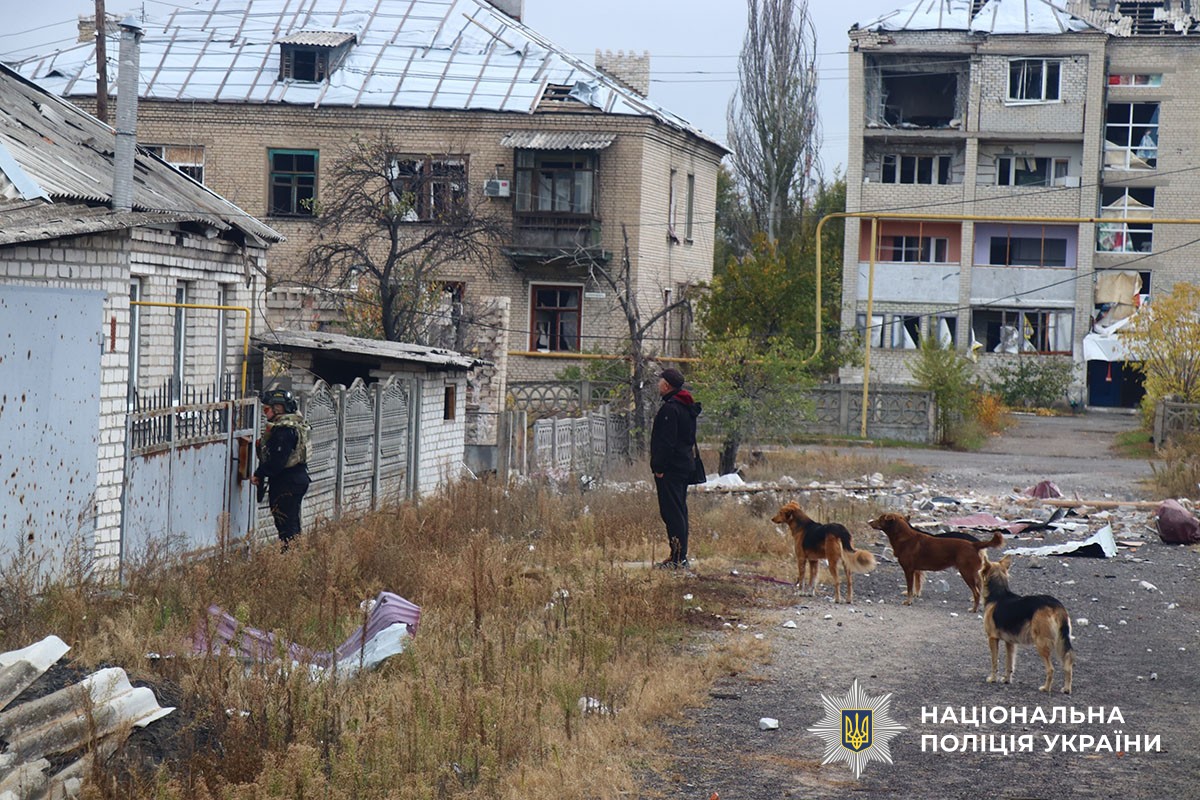 Зруйнована багатоповерхівка