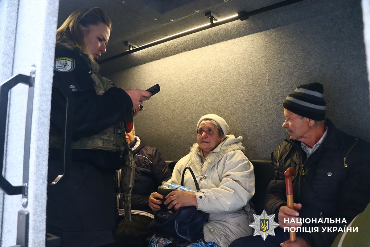 Евакуація людей з Лиману