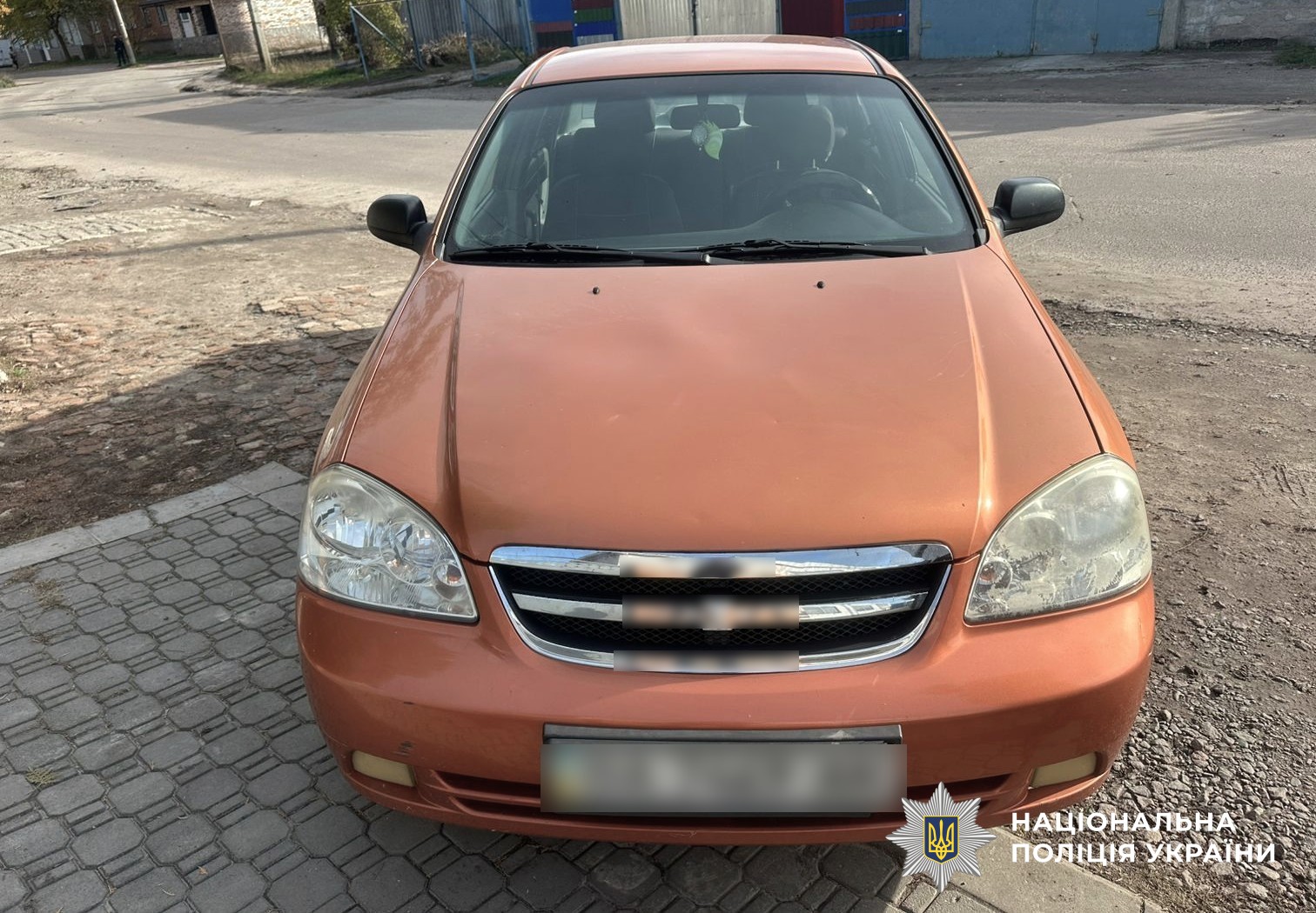 автомобіль за участі якого сталася ДТП