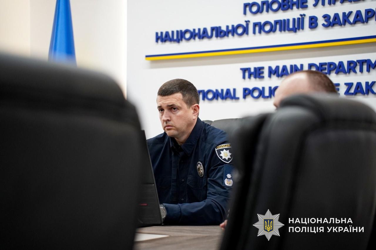 Керівник поліції Закарпаття Ярослав Колесник