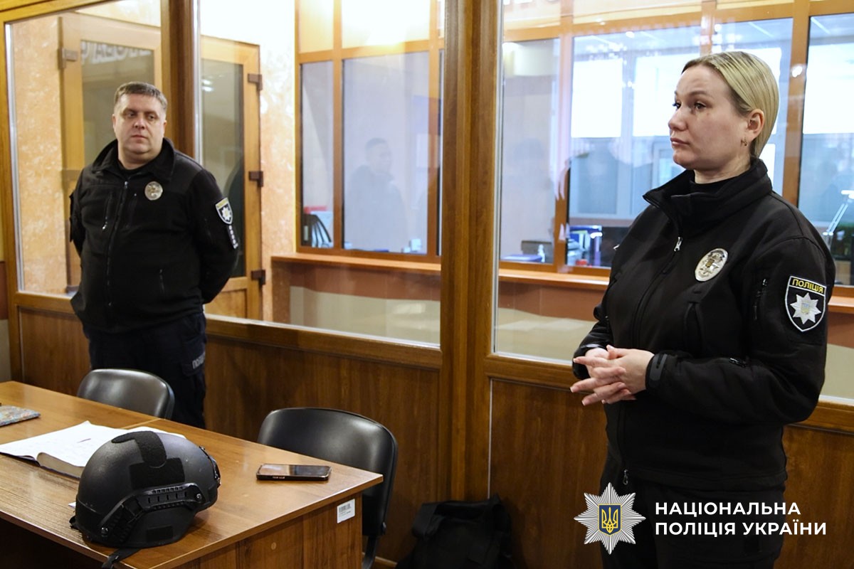 У Полтаві старшокласників ознайомили з професією поліцейського