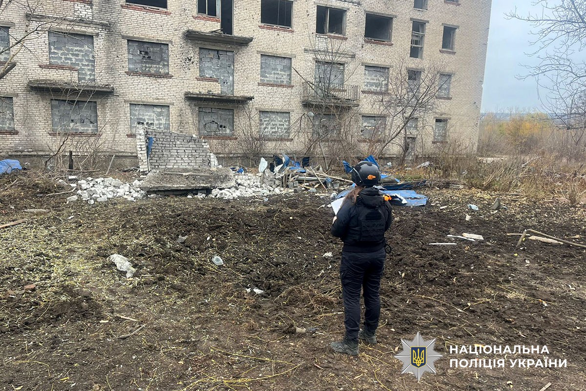 Поліція документує наслідки обстрілів