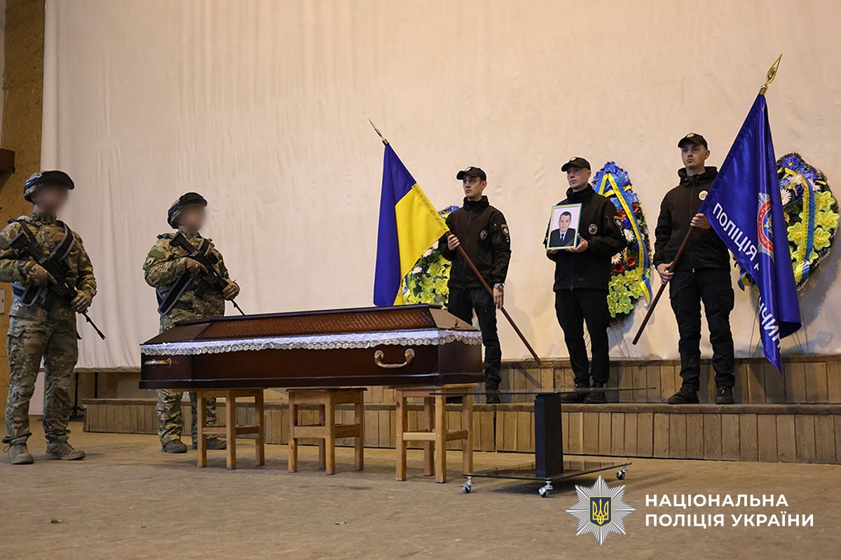 Віддали останню шану полеглому поліцейському Чингизу Гурбанову