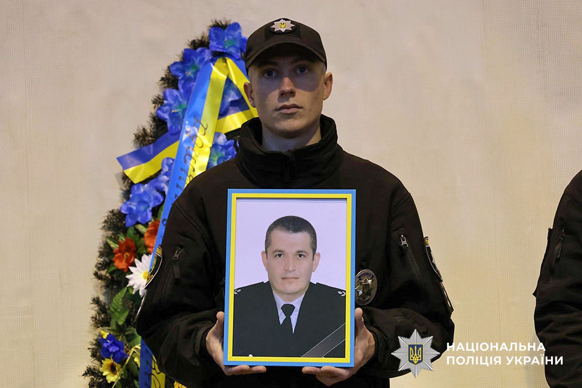 Віддали останню шану полеглому поліцейському Чингизу Гурбанову