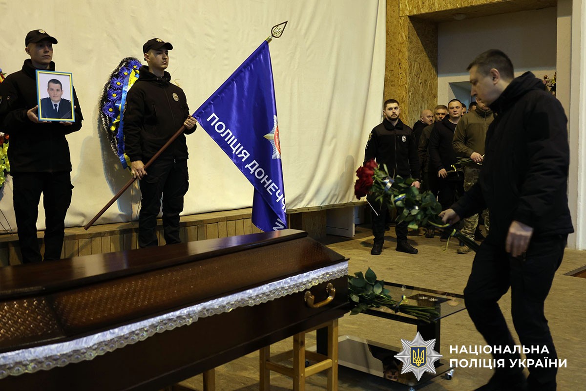 Віддали останню шану полеглому поліцейському Чингизу Гурбанову