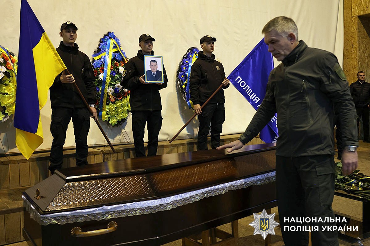 Віддали останню шану полеглому поліцейському Чингизу Гурбанову