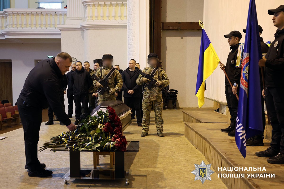 Віддали останню шану полеглому поліцейському Чингизу Гурбанову