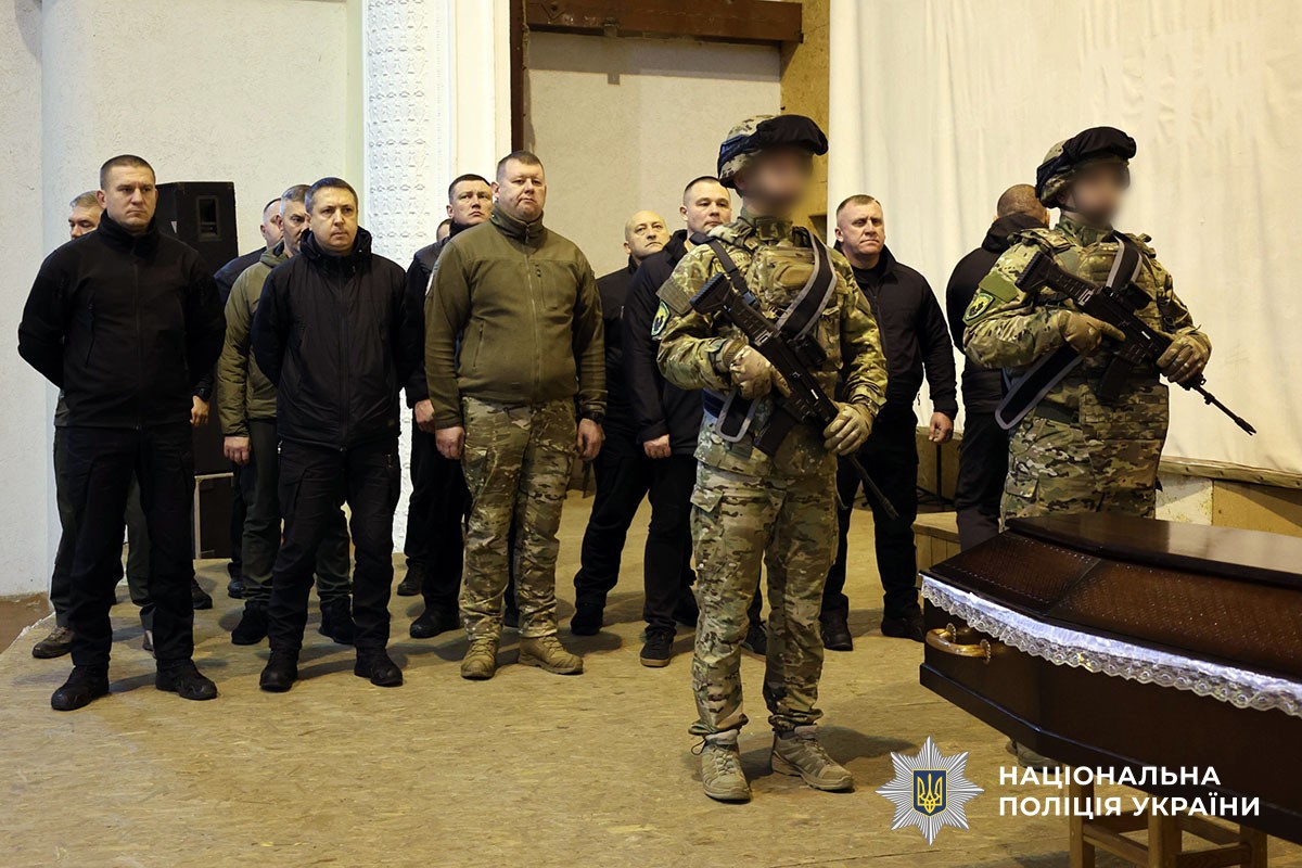 Віддали останню шану полеглому поліцейському Чингизу Гурбанову