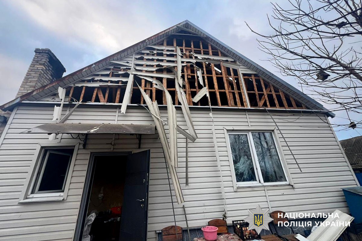 Пошкоджений будинок