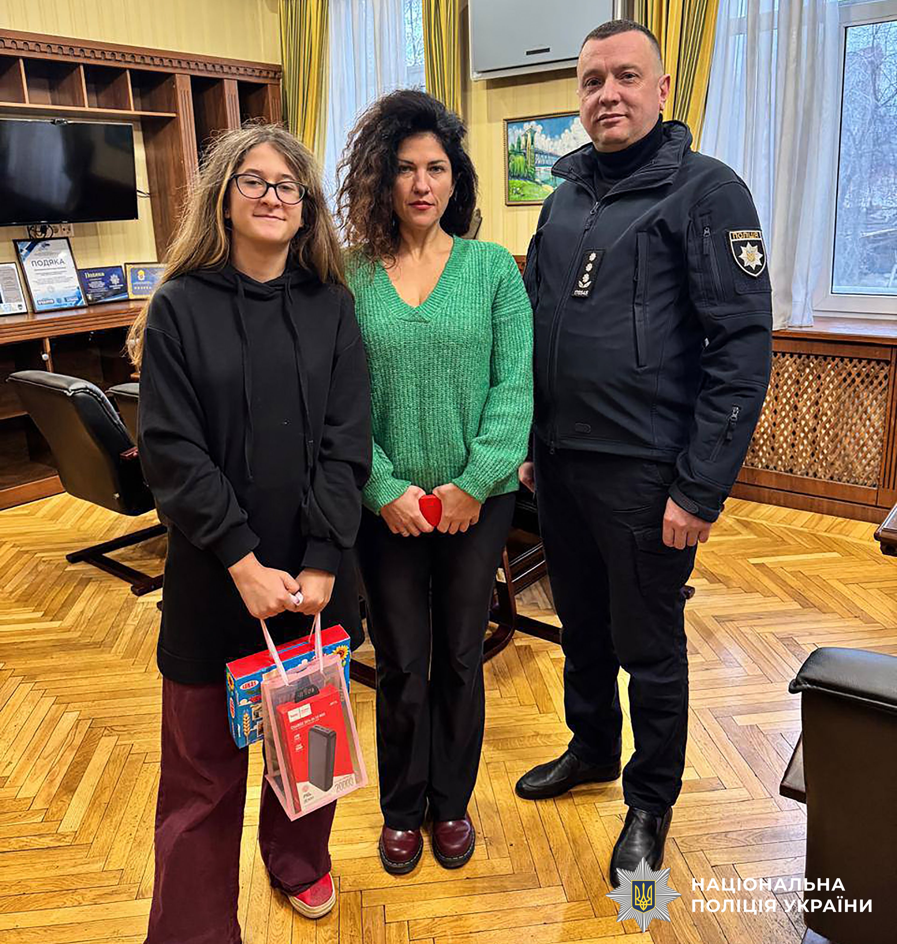 У День захисту дітей поліцейські Полтавщини відвідали родини загиблих і зниклих безвісти колег