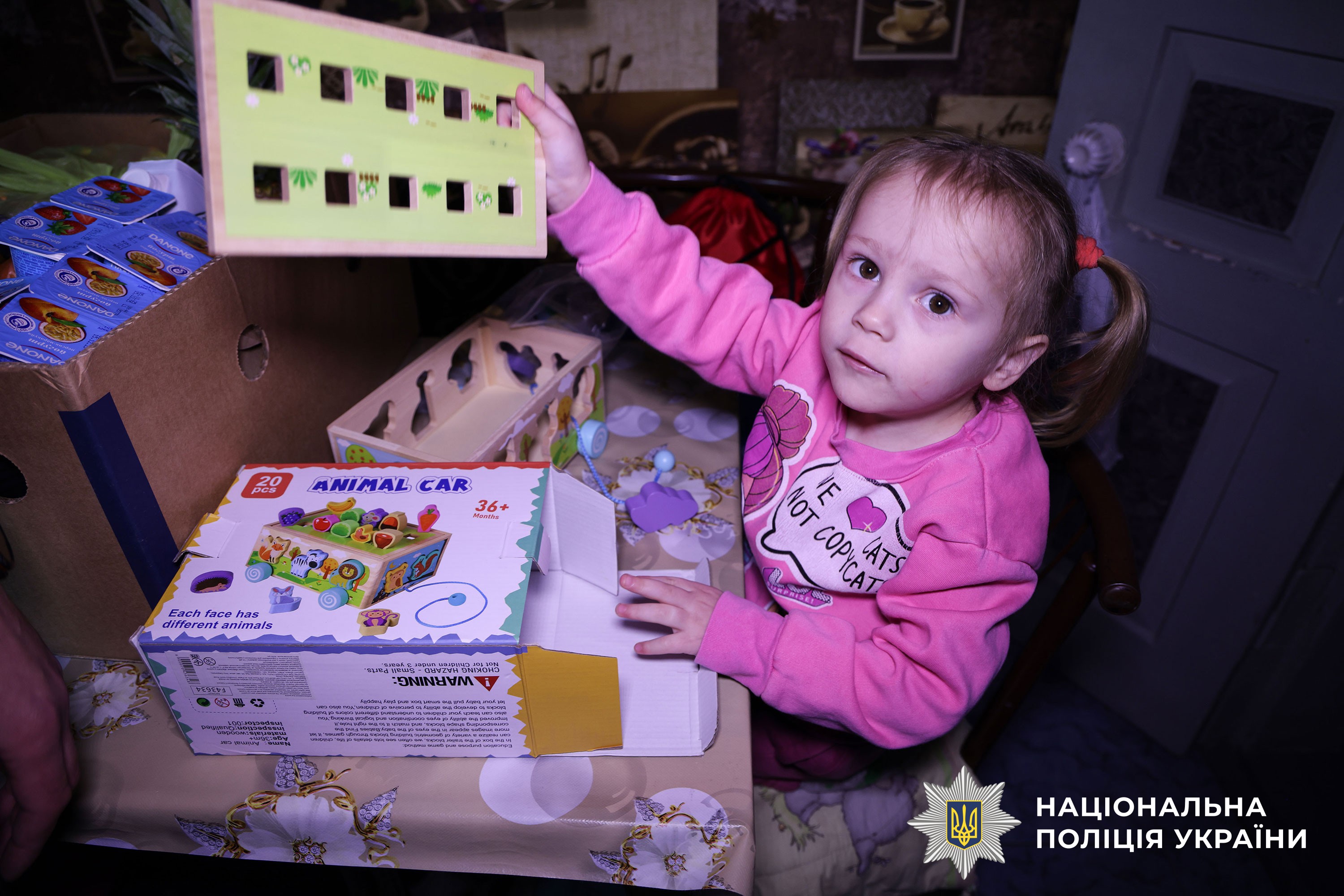 У День захисту дітей поліцейські Полтавщини відвідали родини загиблих і зниклих безвісти колег