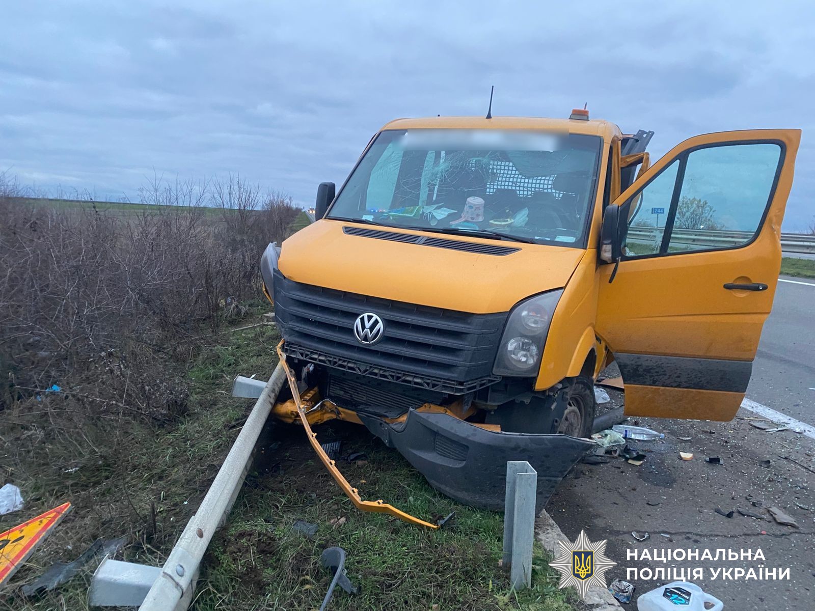 автомобіль на місці ДТП