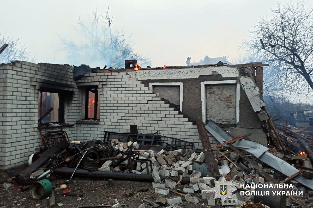 Зруйнований будинок