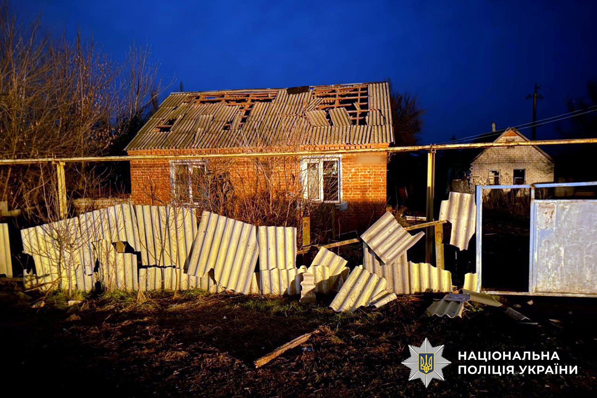 Пошкоджений будинок