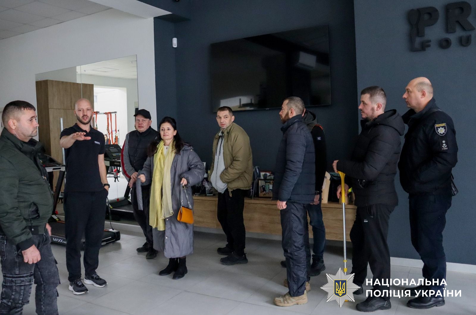 Співробітники ГУНП в Закарпатській області разом з ветеранами на базі «Protez Foundation» у місті Свалява