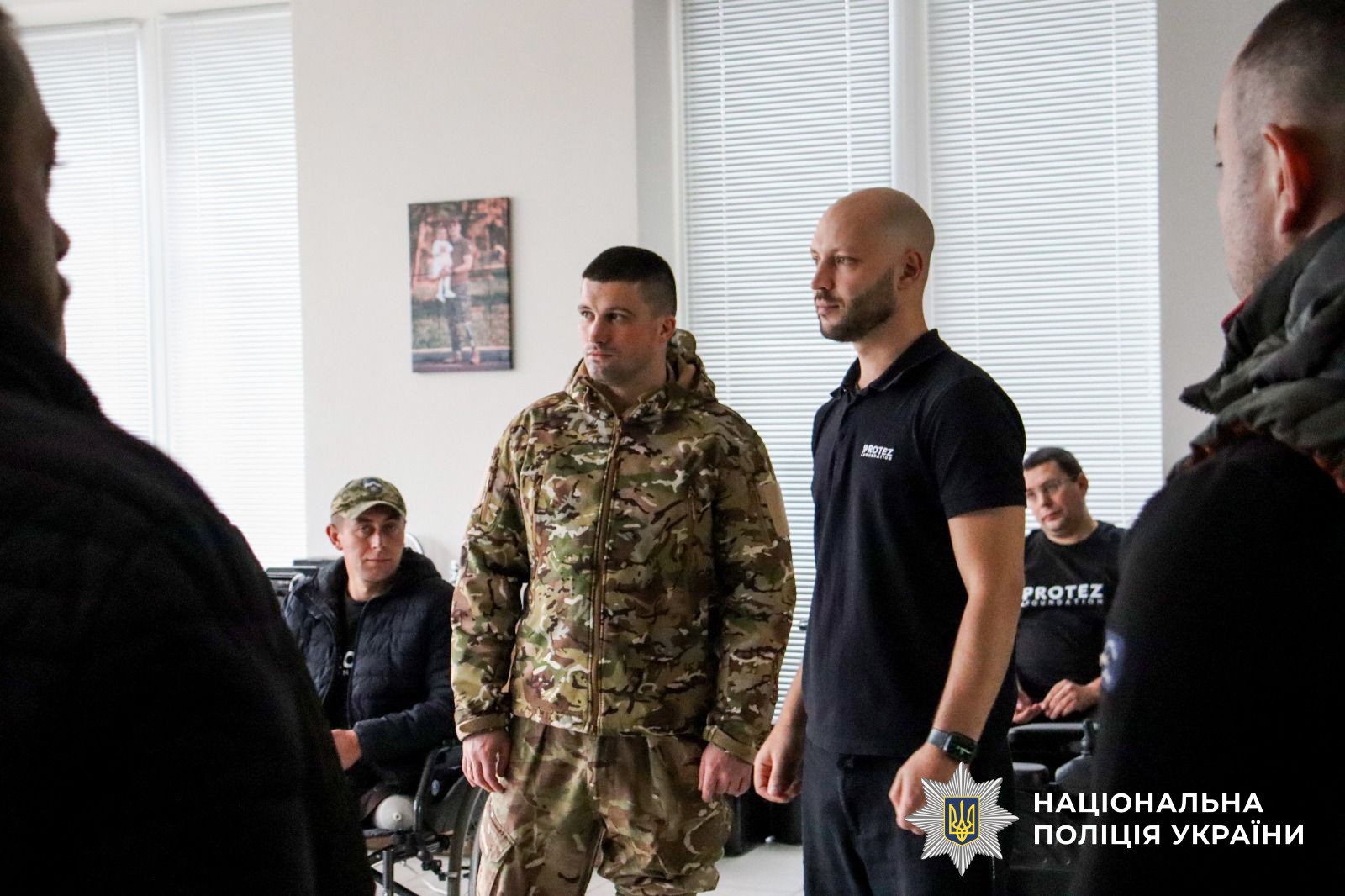 Співробітники ГУНП в Закарпатській області разом з ветеранами на базі «Protez Foundation» у місті Свалява