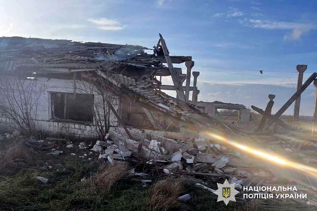 Пошкоджений будинок