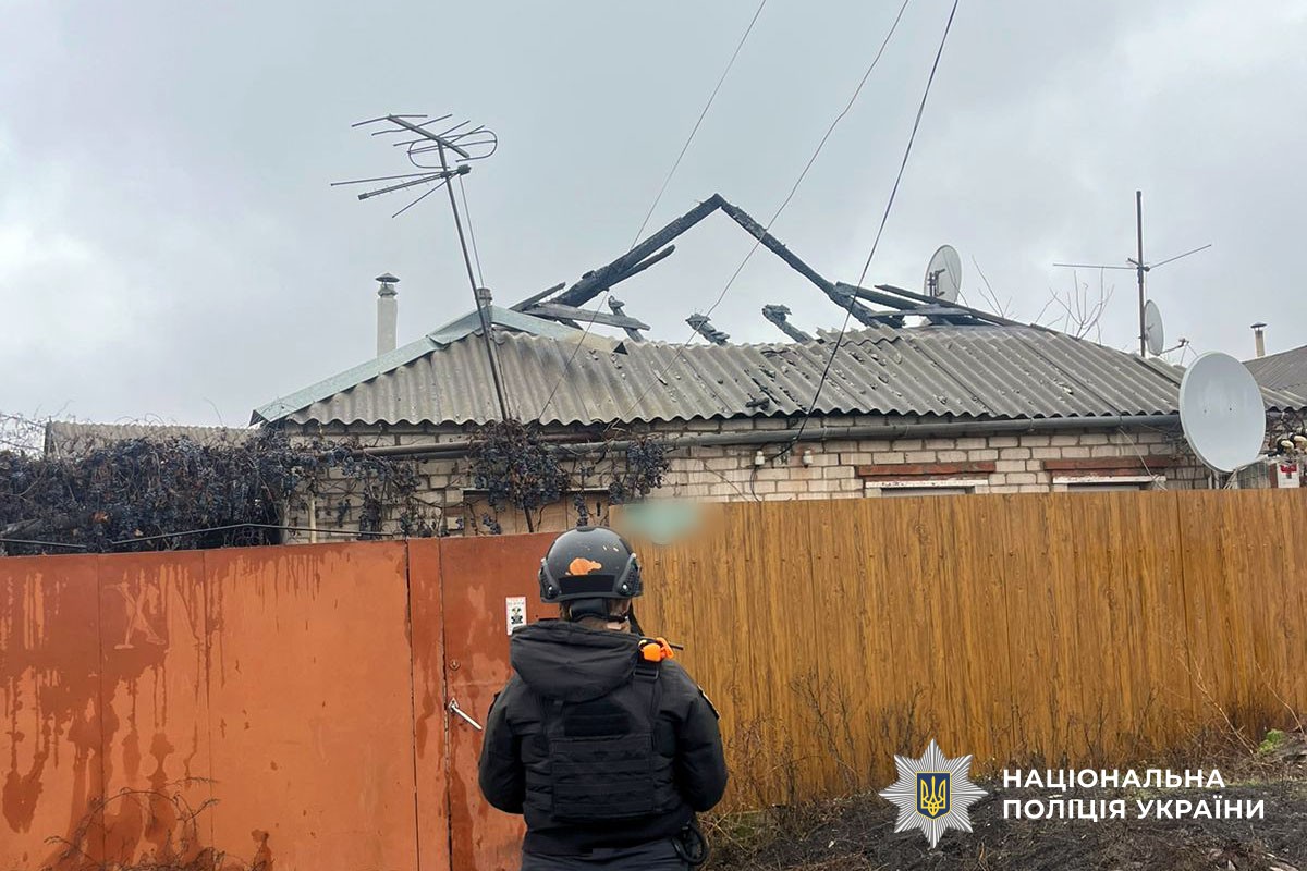 Пошкоджений будинок