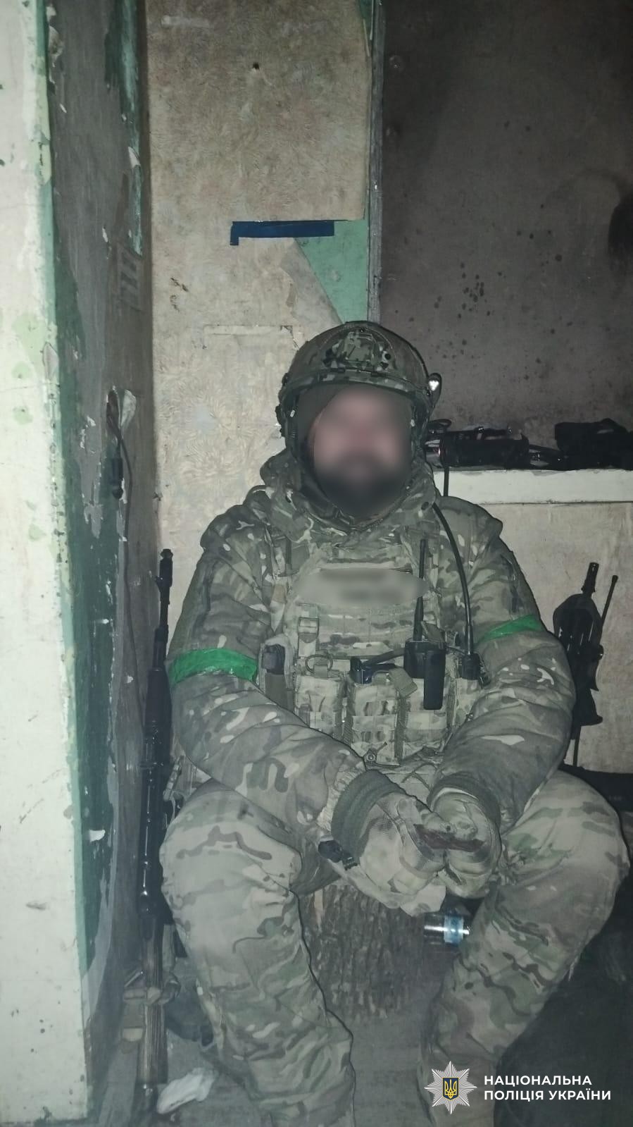 Бієць підрозділу стрілецький на позиції