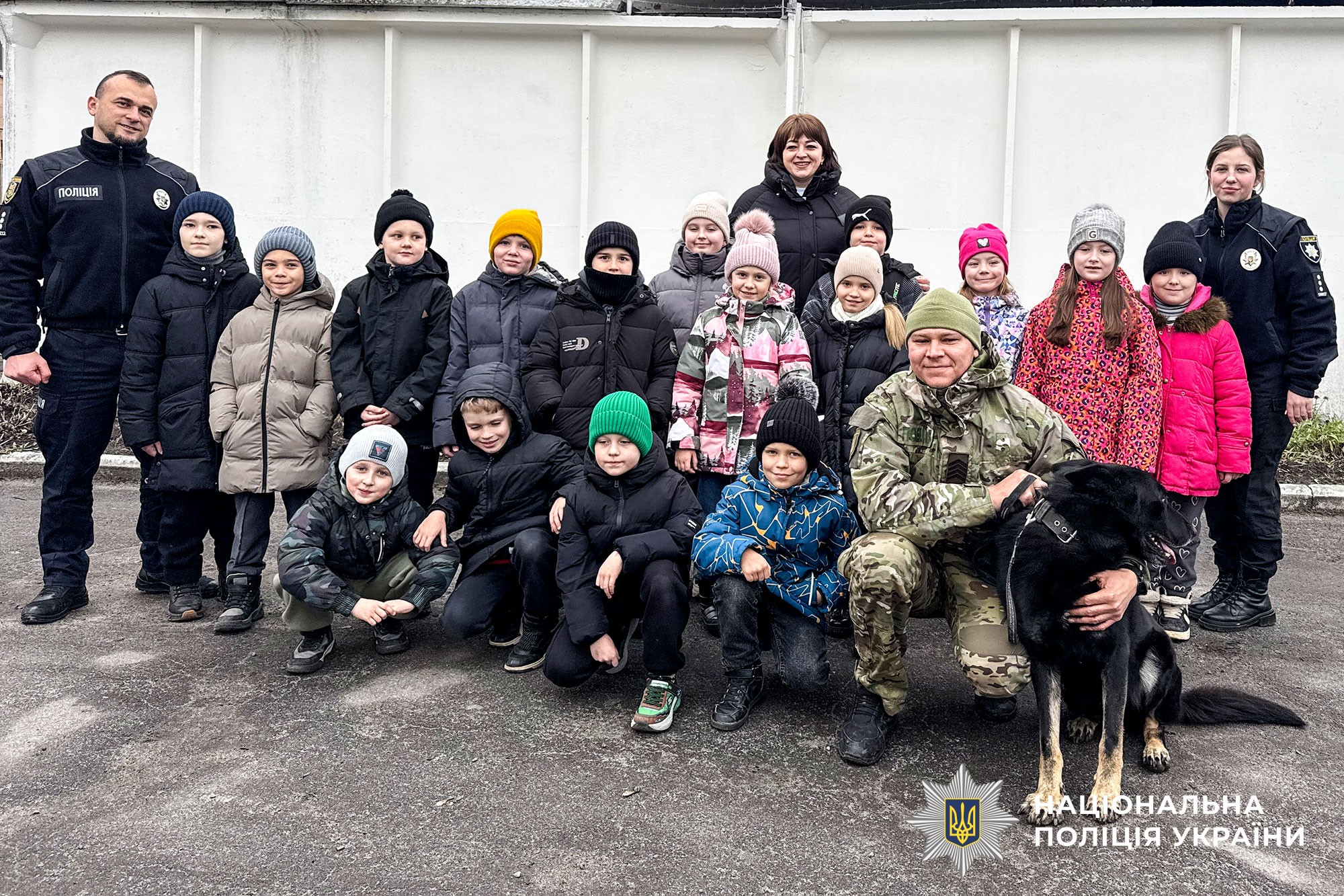 У Лубнах школярам розповідали про специфіку роботи поліції в умовах воєнного стану